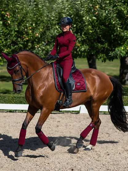 Equestrian Stockholm Dressurschabracke - Dark Bordeaux